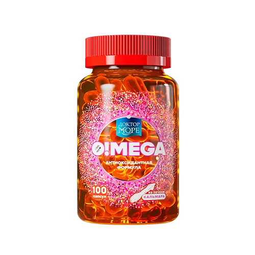 Oмега Антиоксидантная формула (O!Мega Antioxidant formula) — 100 капсул